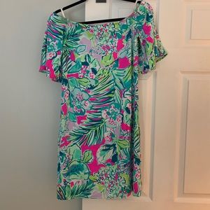 Lilly Pulitzer off the shoulder dress size medium